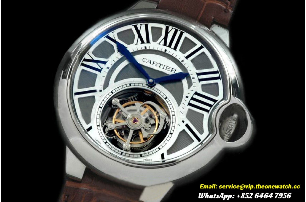 Cartier - Ballon de Cartier Tourbillon SS/LE Grey Flying Tourbillon