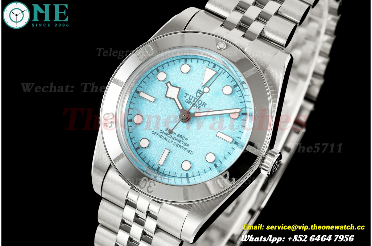 Black Bay Fifty Four 37mm SS/SS Lagoon Blue Dial ZF A2824