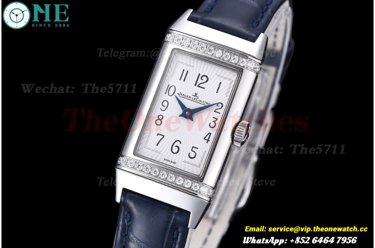 Reverso 20mm Diamond Bezel SS/LE White Dial RXW Qtz