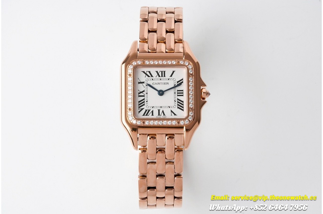 Panthere Secrete De Ladies 27mm Dia RG/RG White Dial BVF Quartz
