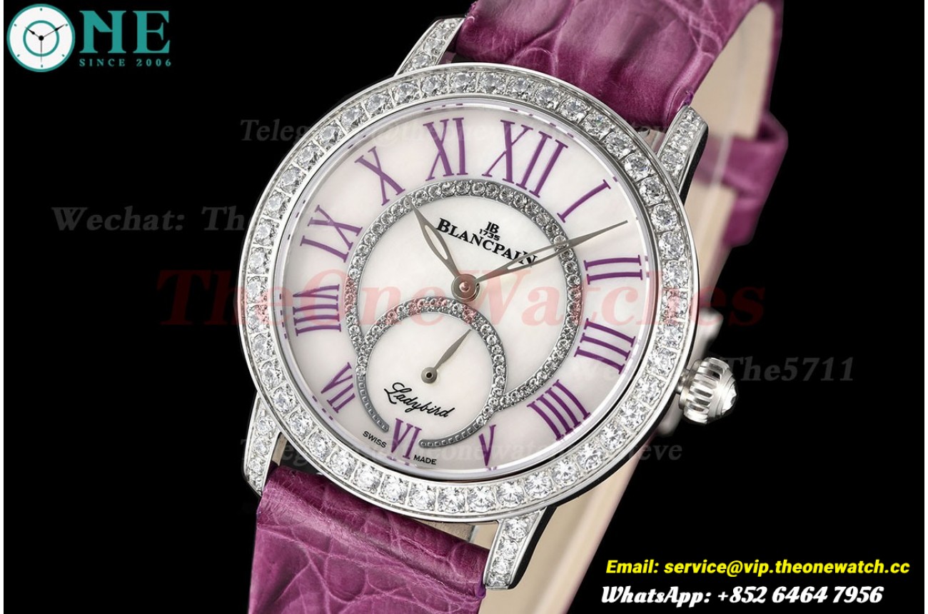 Ladybird Colors 35mm Dia Purple SS/LE Mop Dial BLSF A23J