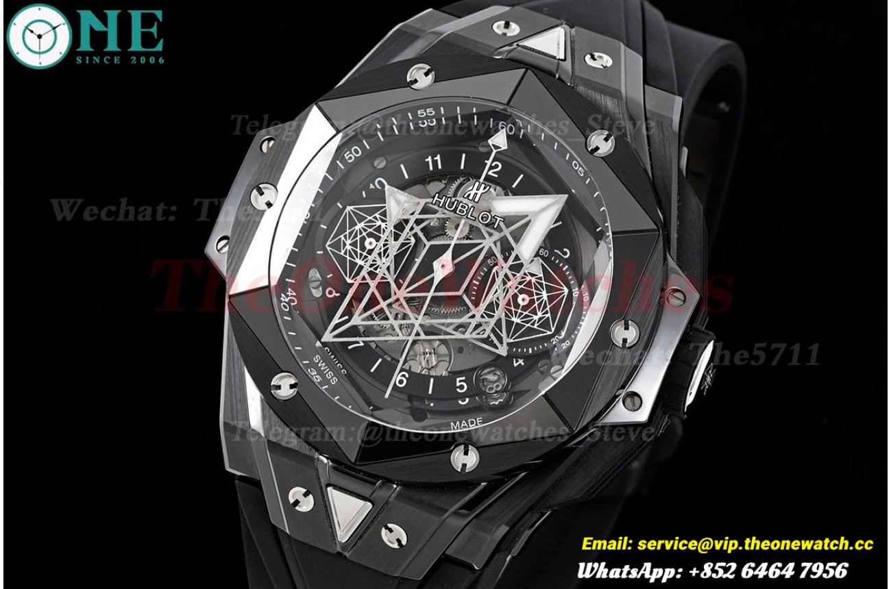 Big Bang Sang Bleu Ceramic/RU Black/Num BBF A1240