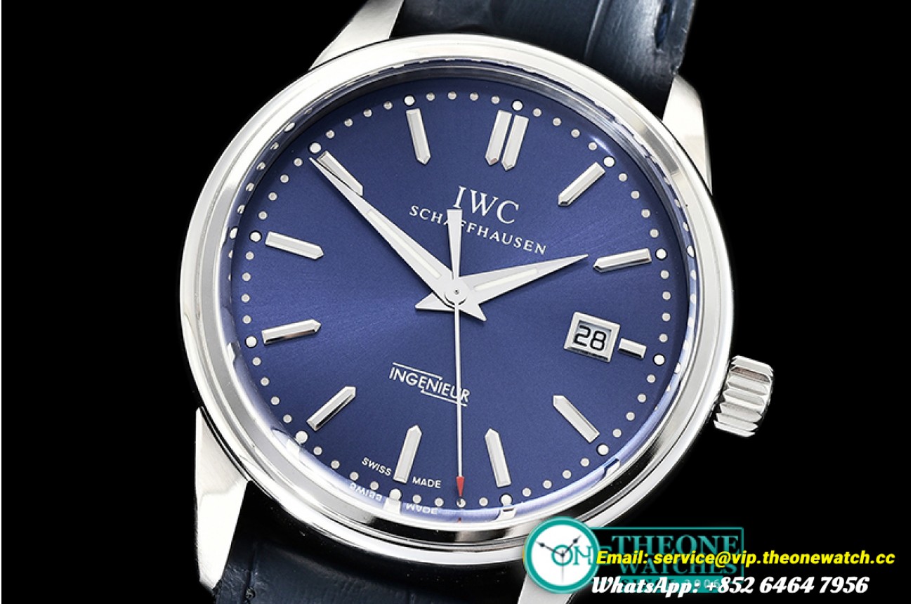 IWC - Vintage Ingenieur SS/LE Blue AIF Miyota 9015 Mod