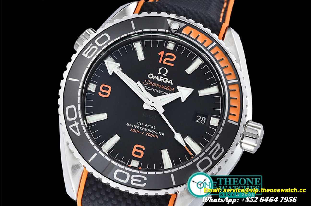 Omega - Planet Ocean 43.5mm Cer Bez SS/NY/RU Black BP MY9015 Mod