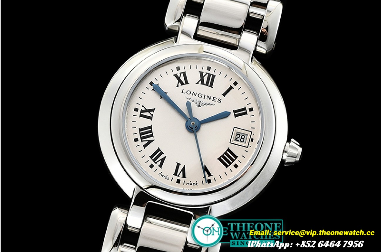 PrimaLuna 26mm SS/SS Ivory/Rmn GSF Swiss Quartz
