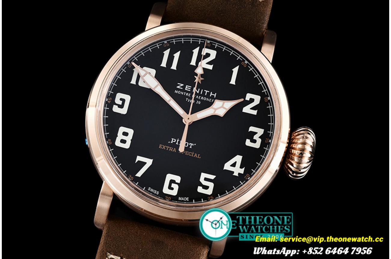 Zenith - Pilot Type 20 Extra Special RG/LE Asia 2892