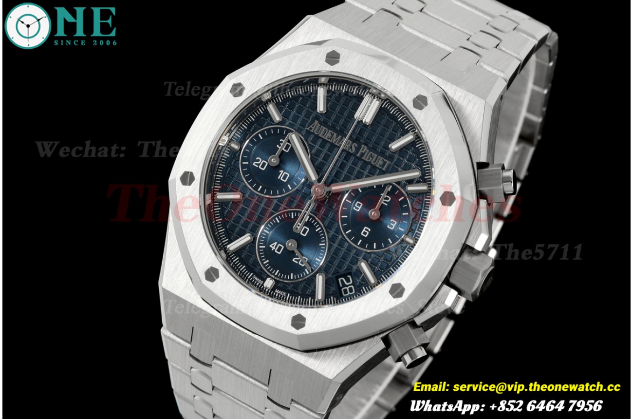 Royal Oak Chrono 26240 41mm SS/SS Blue Dial DDF V2 DD4401 (SW Dial)