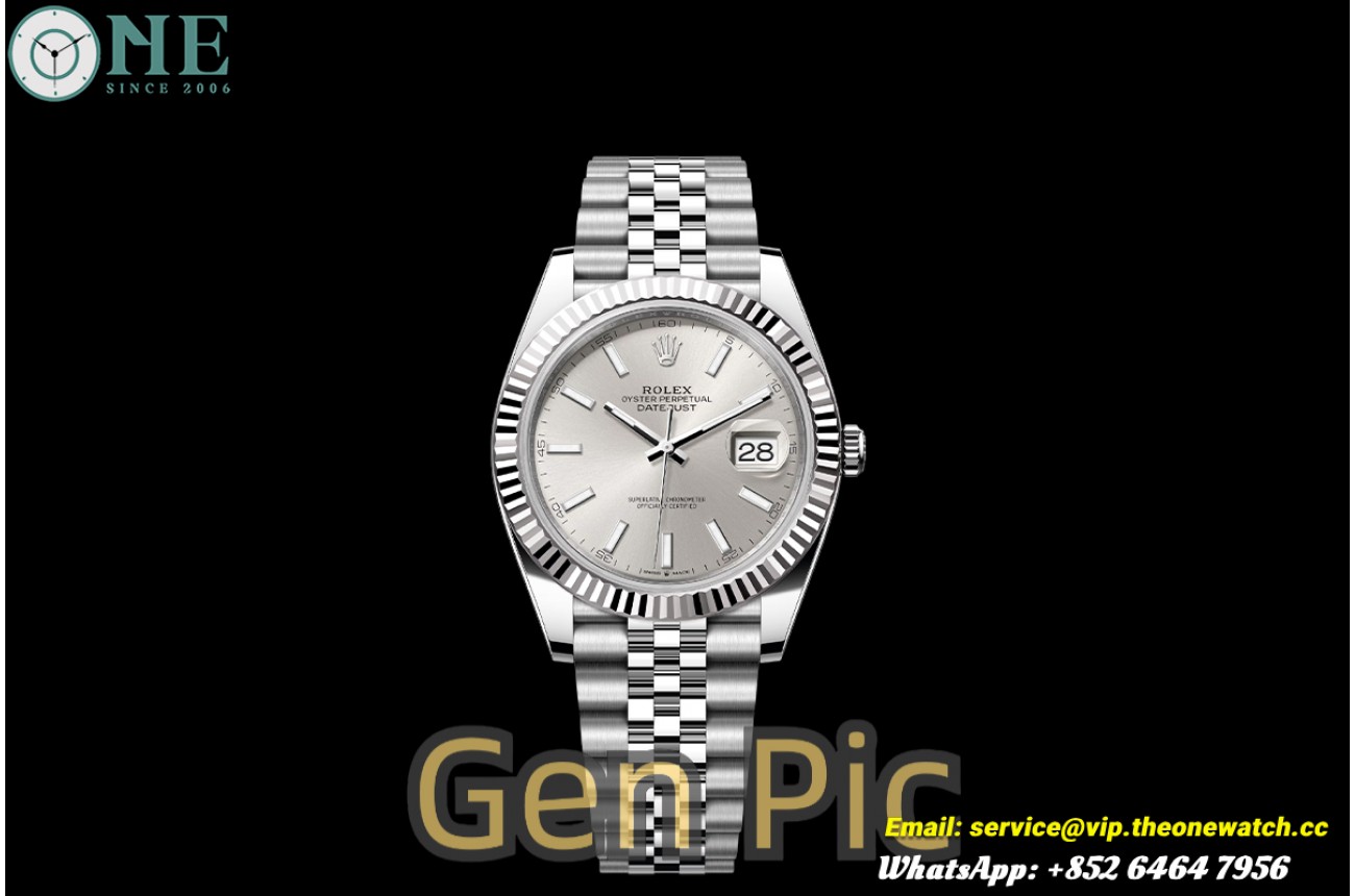 Datejust 126334 41mm Jub SS/SS Silver/Stk VSF V2 DD3235v2