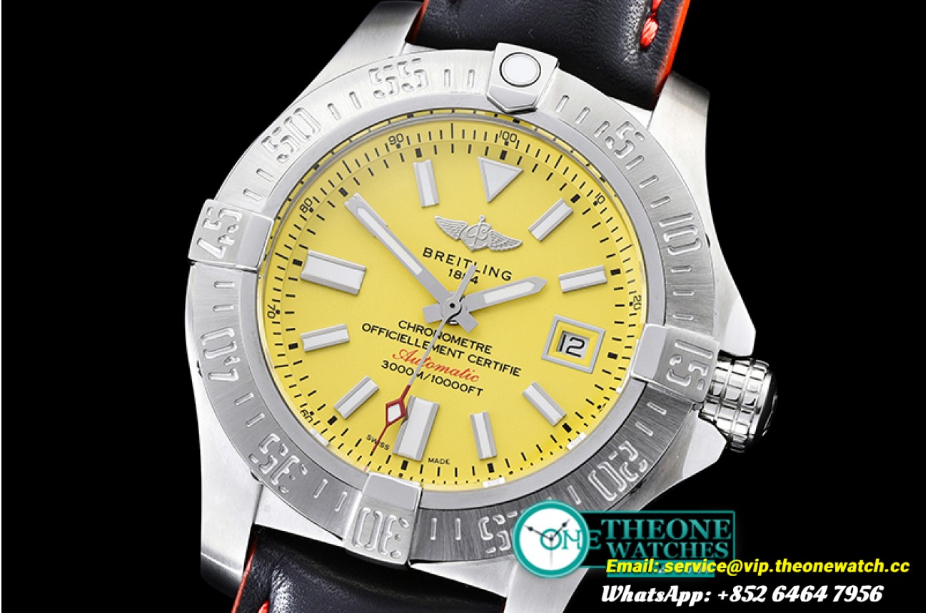 Breitling - Avenger SeaWolf 45mm SS/LE Yllw/Stk A2836