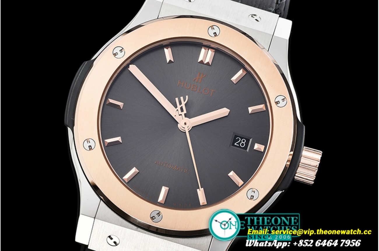 Hublot - Classic Fusion Bang 42mm RG/SS/LE Grey JJF A2892 Mod