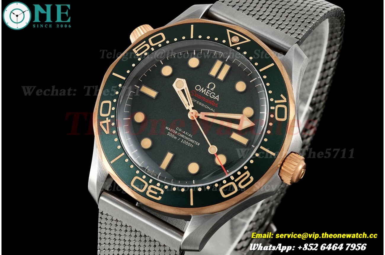 Seamaster 300m 2024 42mm TI/TI Green Dial VSF VS8806