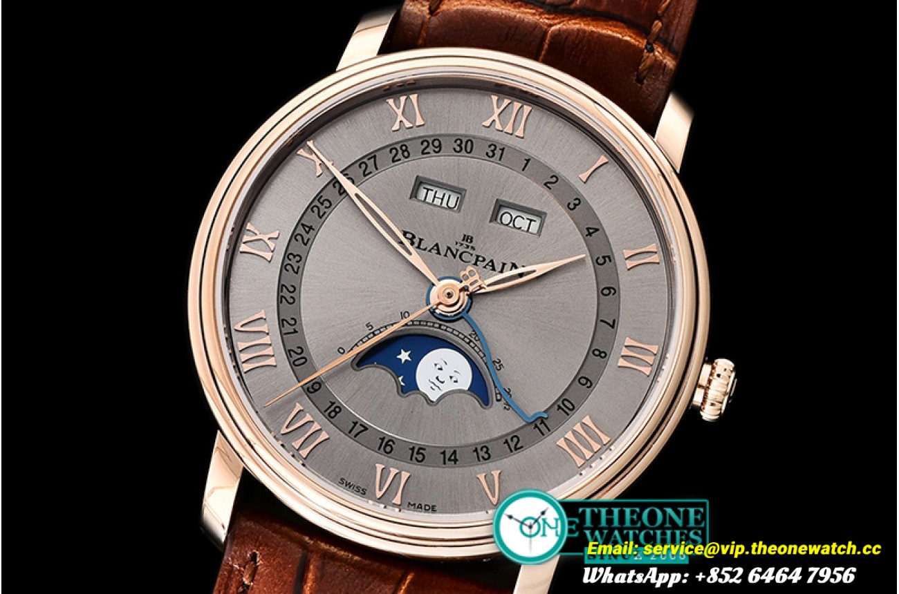 Villeret Complications RG/LE Grey OMF V2 Miyota 9015