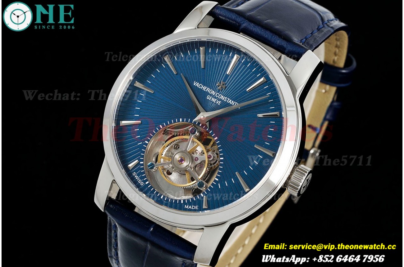 Traditionnelle 41mm SS/LE Blue Dial RMSF Tourb