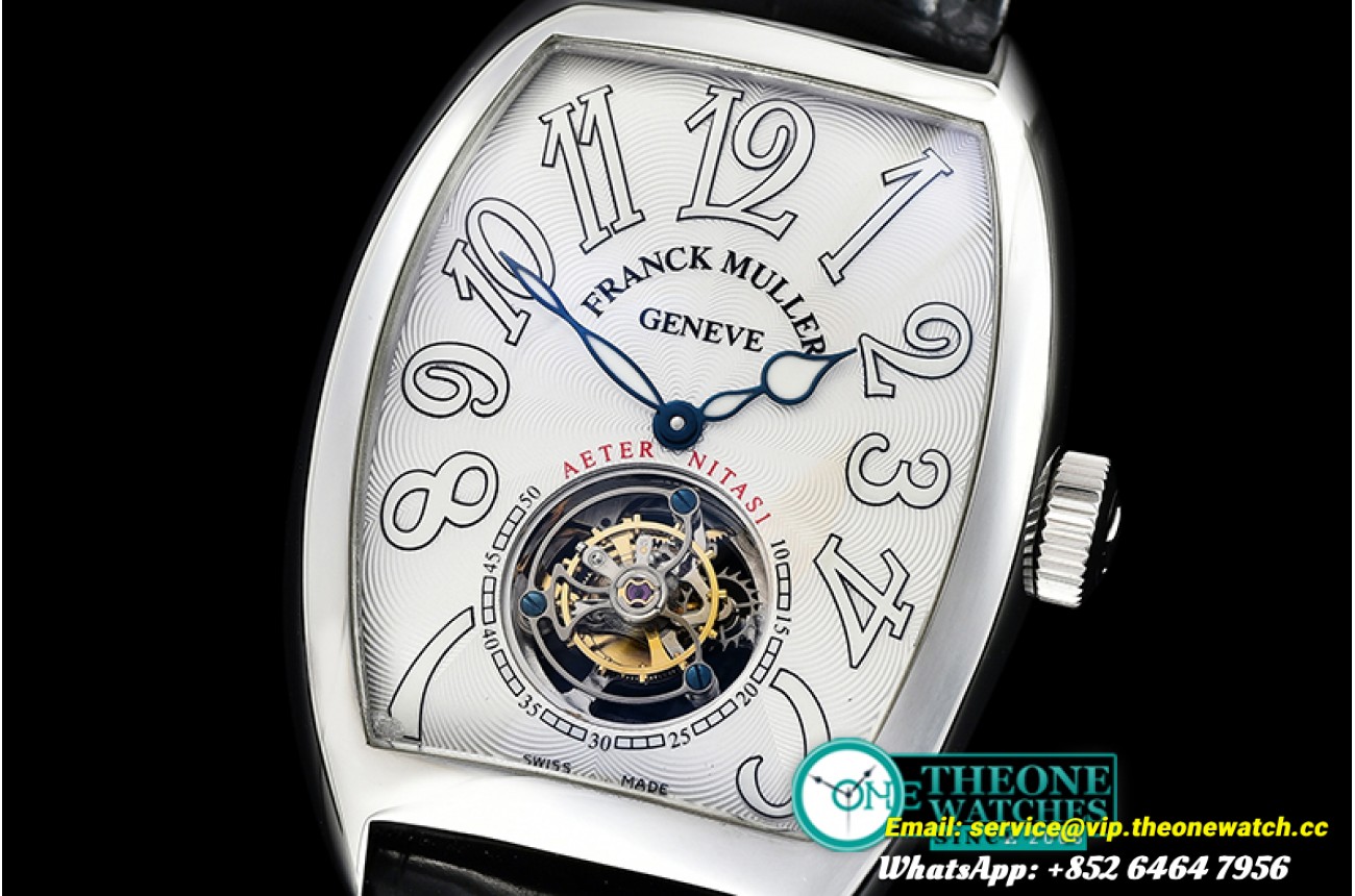 Franck Muller - Aeternitas Tourbillon SS/LE Wht/Large Flying Tourbillon