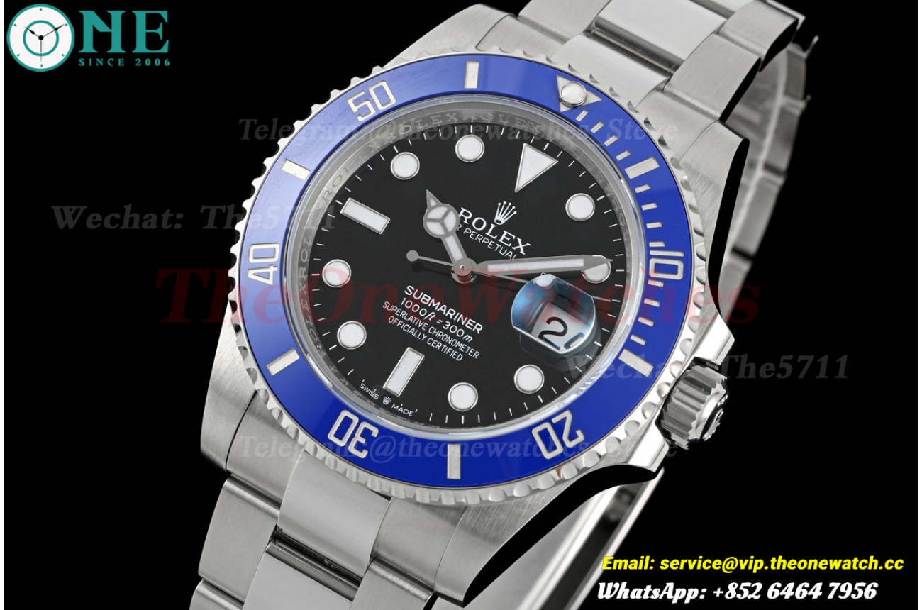 Submariner 126619LB 41mm SS/SS Black Dial RCF VR3235