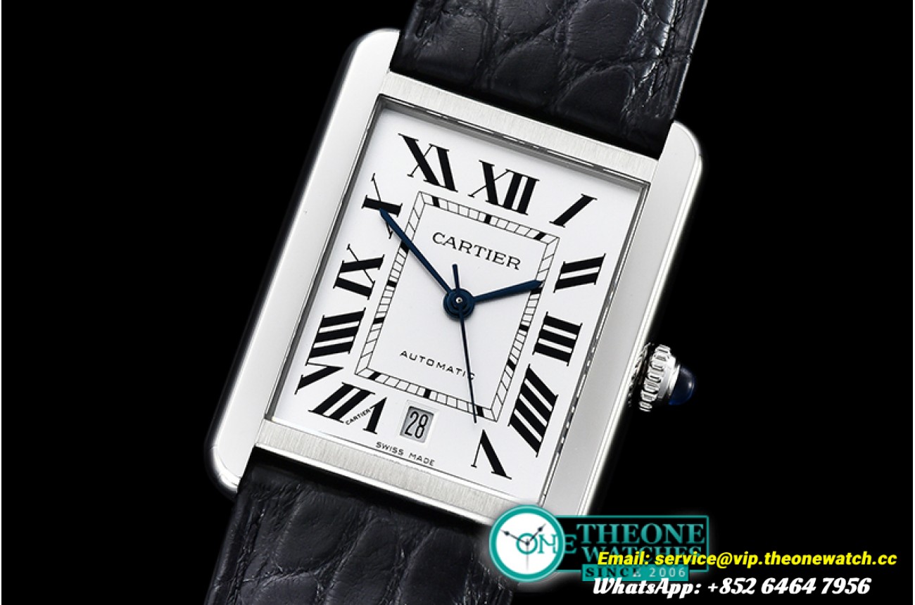 Cartier - Tank Solo 31mm SS/LE White KZF Miyota 9015