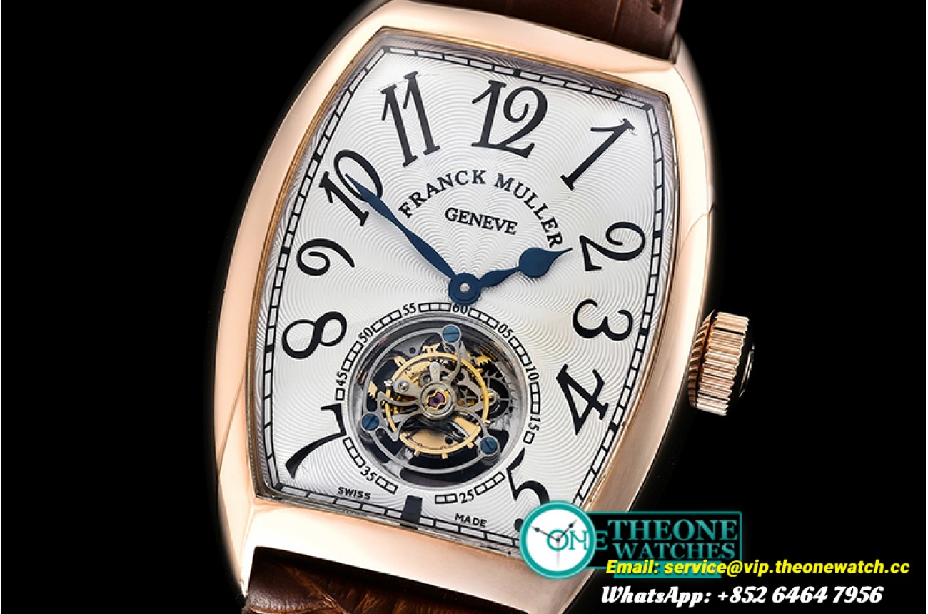 Franck Muller  - Aeternitas Tourbillon RG/LE Wht/Small Flying Tourbillon