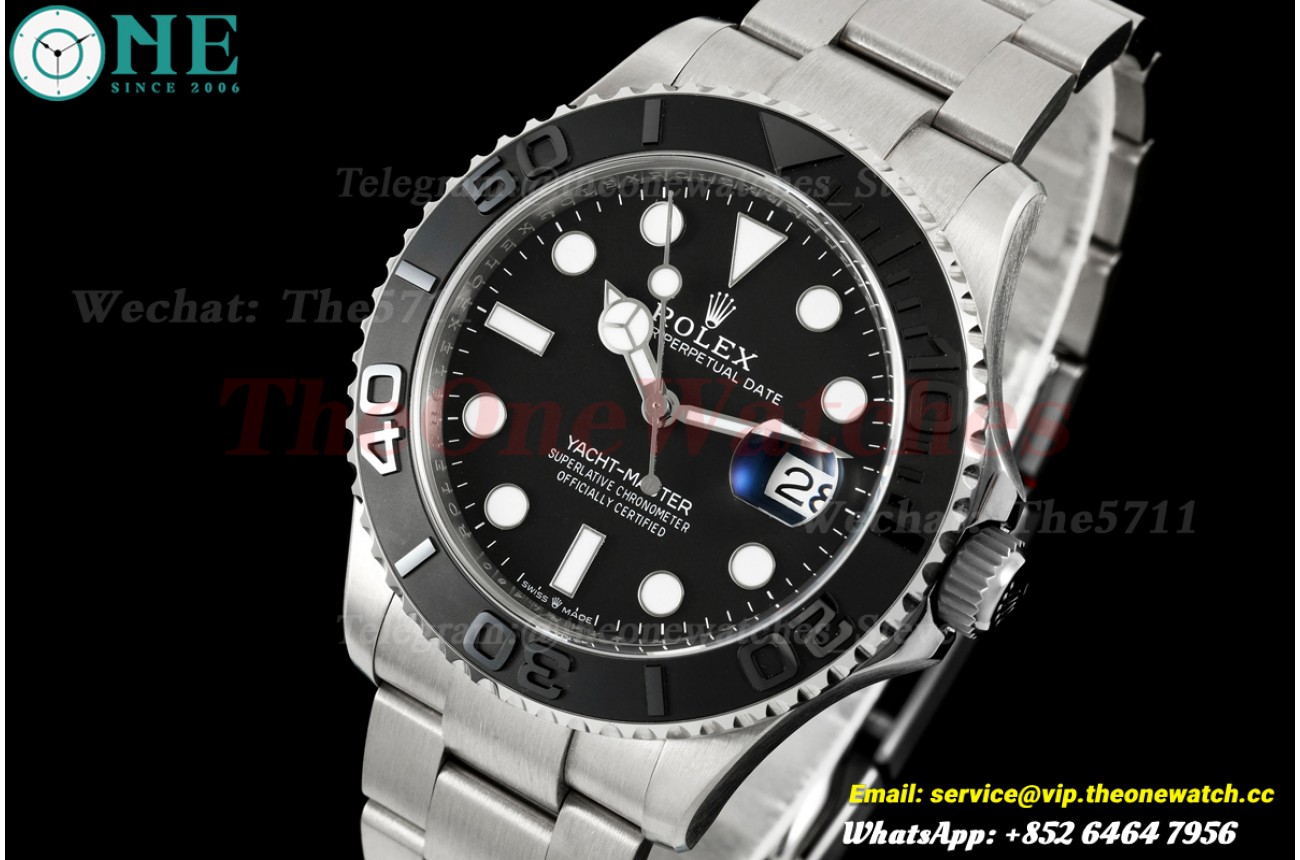 Yacht-Master 226627 42mm TI/TI Black/Dot GoldF JH3235 (Free Sprung)