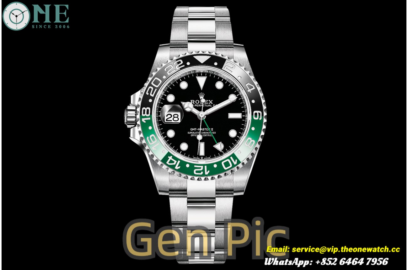 GMT Master II 126720 VTNR Oys 40mm SS/SS Black Dial VSF DD3285