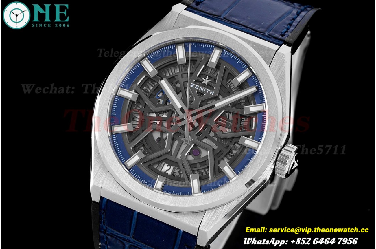 Defy Classic Skeleton Dial SS/LE LF V2 A2892