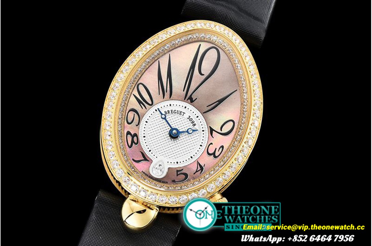 Breguet - Queen of Naples Ladies Diams YG/LE Color MOP Jap Movt