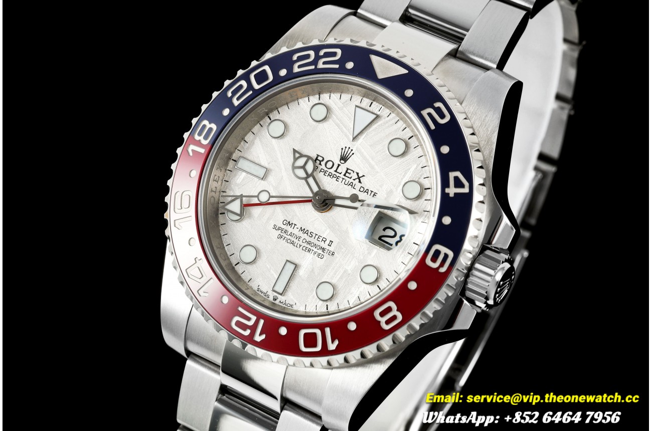 GMT Master II 126719 Blro Oys 40mm SS/SS Meteorite Dial WF SH3285 (Gain Weight Approx.216g)