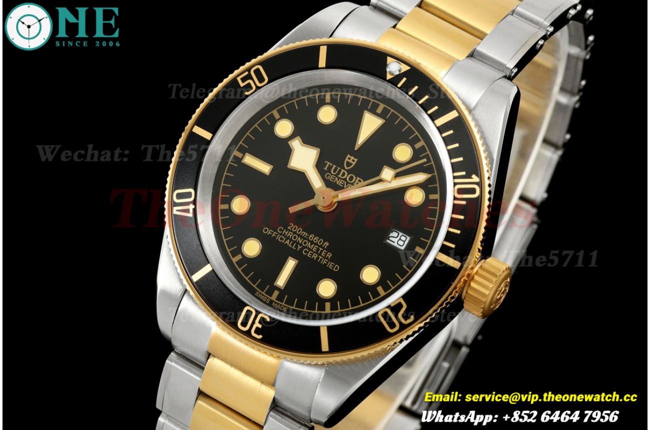 Black Bay 41mm SS/YG Black Dial BLF A2824