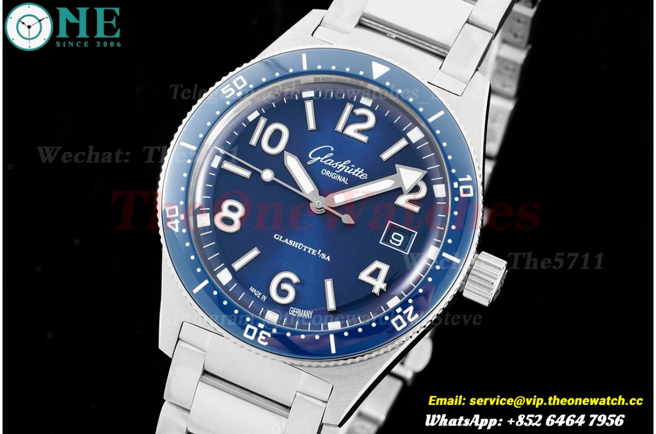 Spezialist Diver 39.5mm SS/SS Blue/Num RXWF SW200