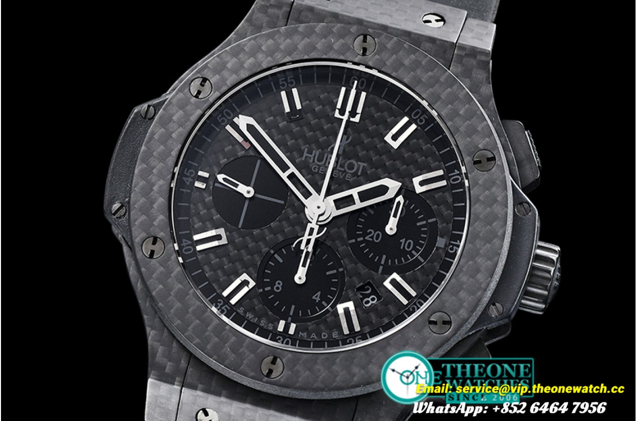Hublot - Big Bang Evolution CF/CF/RU Black V2 Asia 7750 Mod