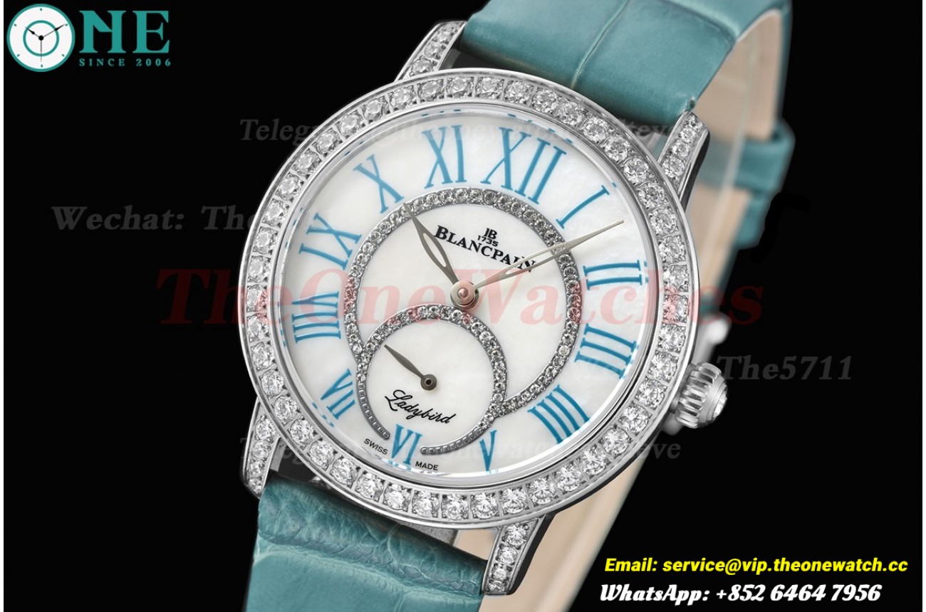 Ladybird Colors 35mm Dia Blue SS/LE Mop Dial BLSF A23J