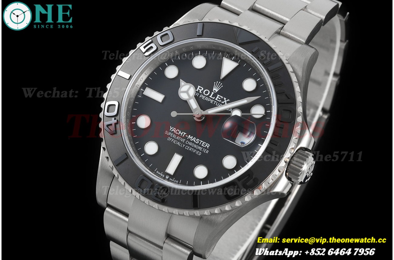 Yacht-Master 226627 42mm TI/TI Black/Dot QF JH3235 (Free Sprung)