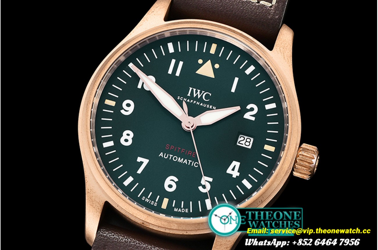 IWC - Pilot Spitfire Bronze BRZ/LE Green XF 1:1 Asia 2824