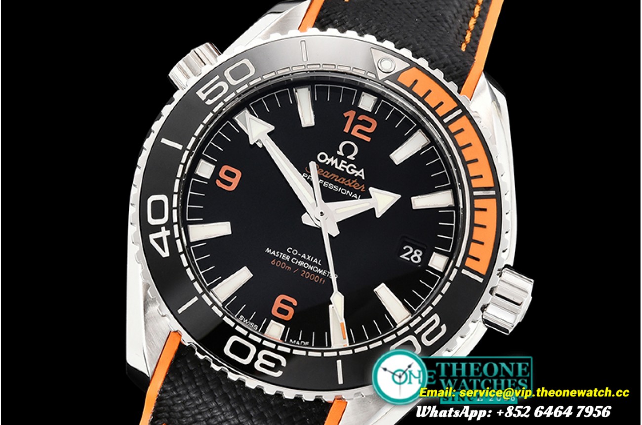 Omega - Planet Ocean 43.5mm SS/NY/RU Black OMF Asia 2836 Mod