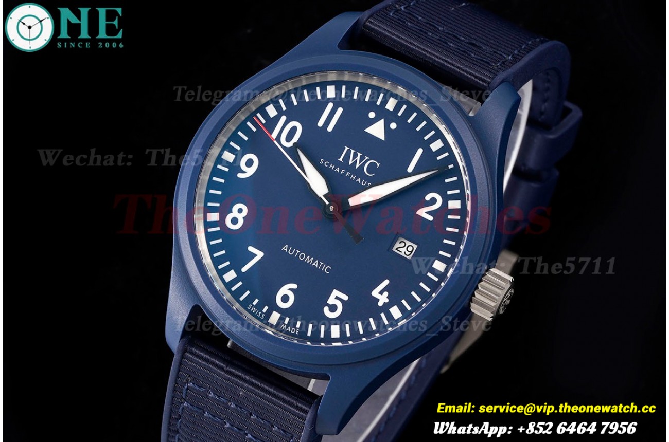 Pilot Laureus Limited Edition 41mm CER/NY Blue Dial ZF MY9110