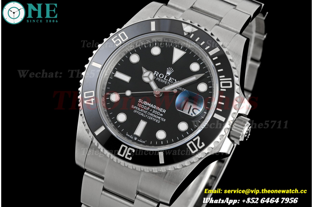 Submariner 126610LV 41mm SS/SS Black Dial RCF VR3235