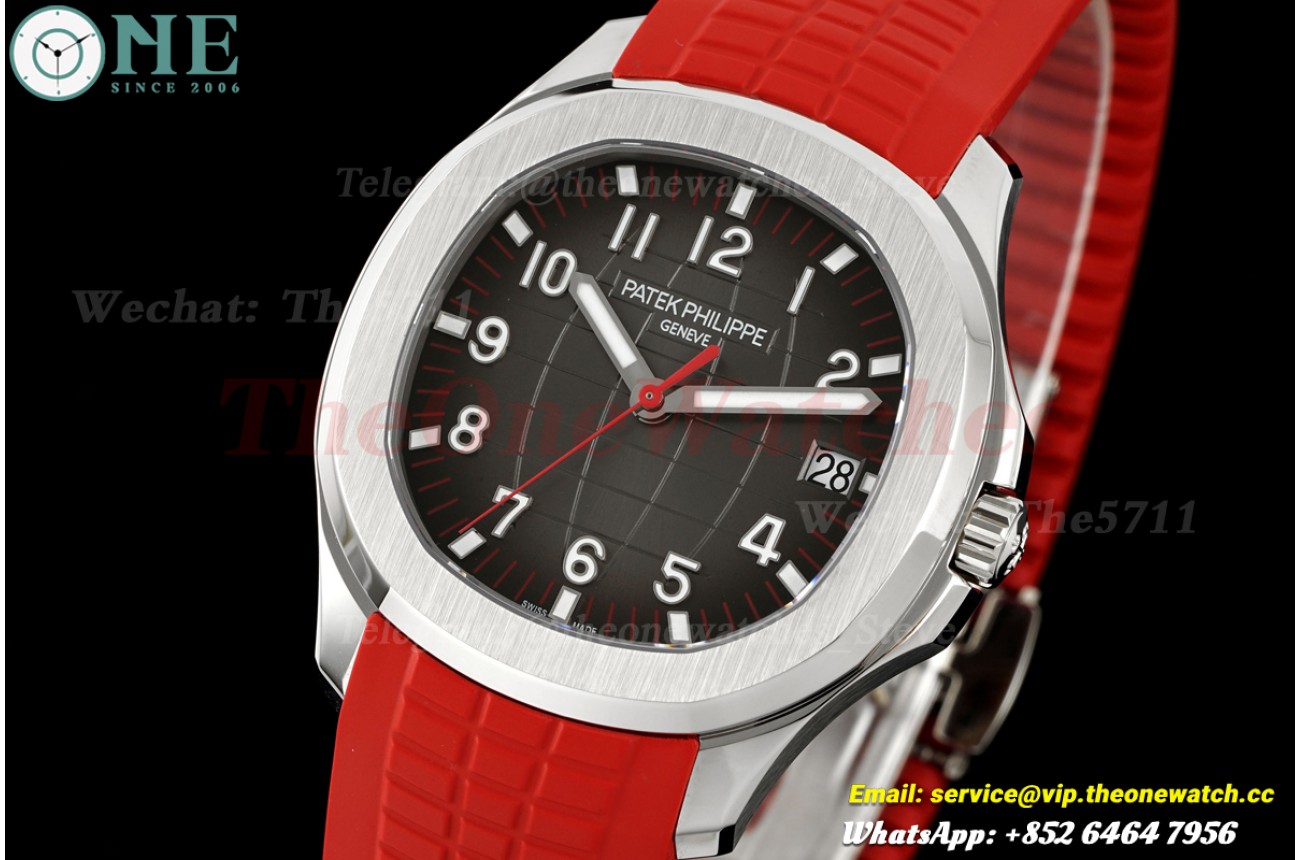 Aquanaut 5167 Singapore 40mm SS/RU Grey Dial DDF DD330(SW Dial)
