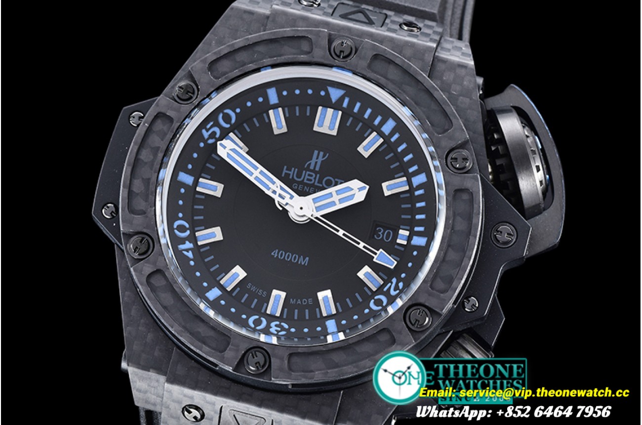 Hublot - King Power OceanGraphic 4000 CF/RU Blk/Blue V6F A7750