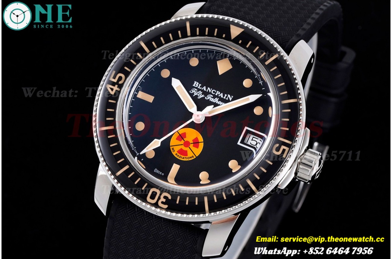 Fifty Fathoms 5008D NO Rad 40mm SS/RU GSF A1315