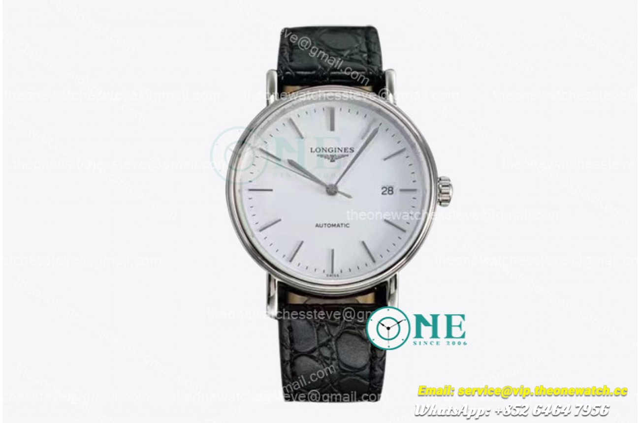 Longines - Master Collection 40mm SS/LE Wht/Stk Cal.L888