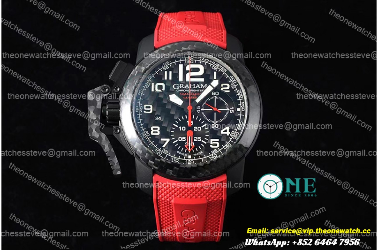 Graham - Chronofigher Red TI/RU 46mm JKF A7750