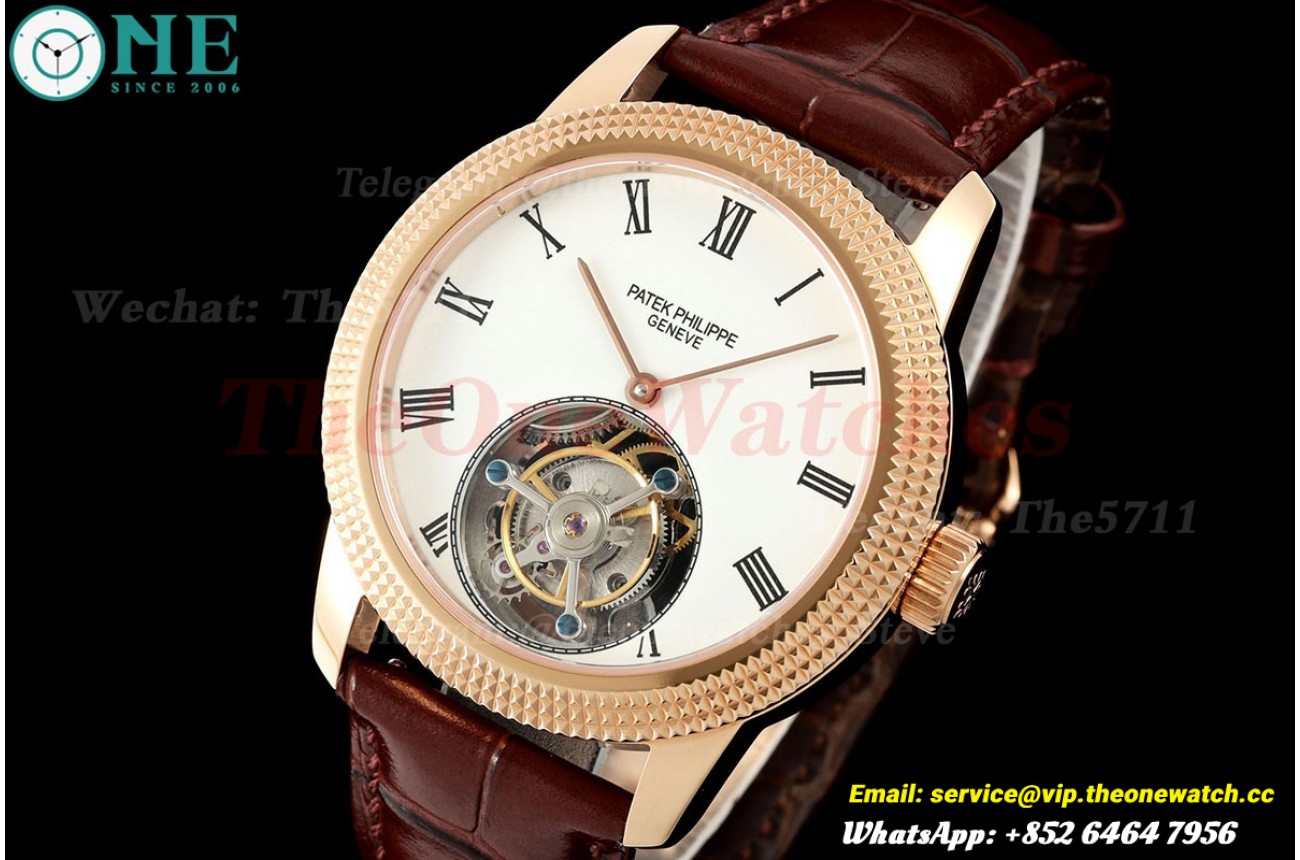 Complications 42mm RG/LE White Dial RMSF Tourb