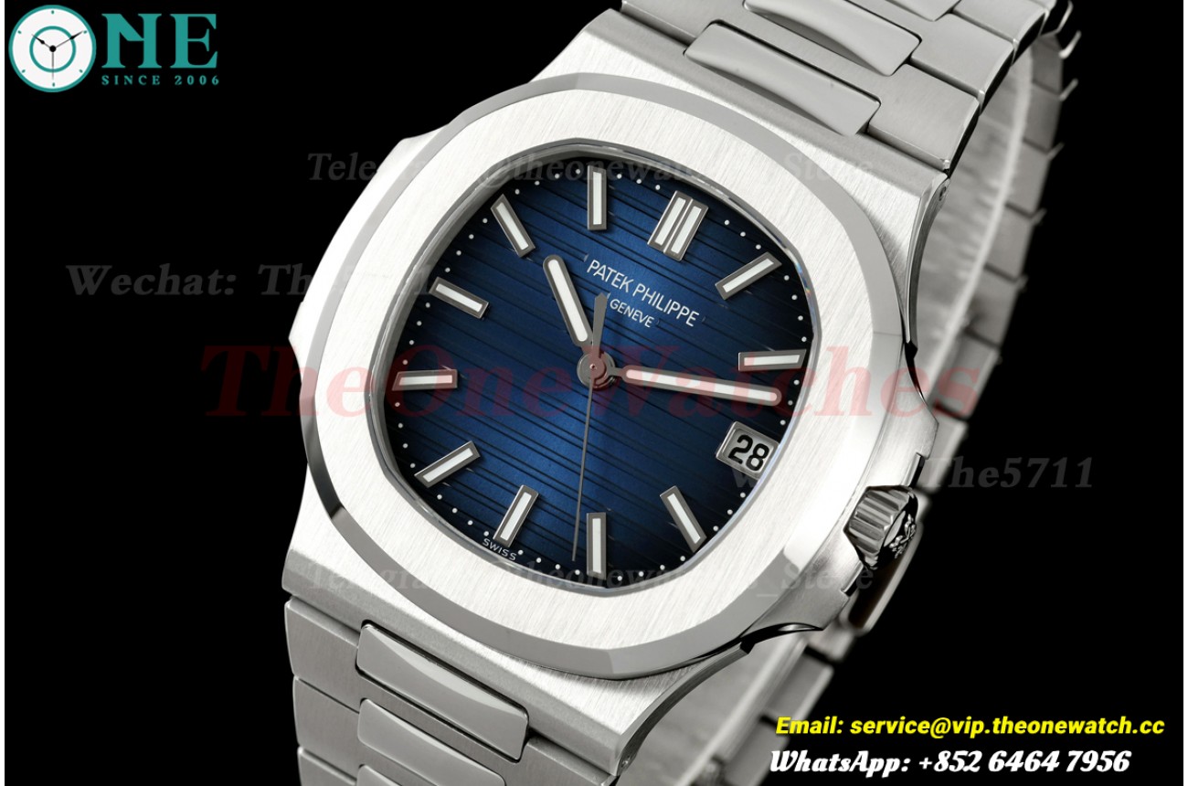 Nautilus 5811 40mm SS/SS Blue/Stk DDF V2 DD330 (Gain Weight Approx.147g) (SW Dial)