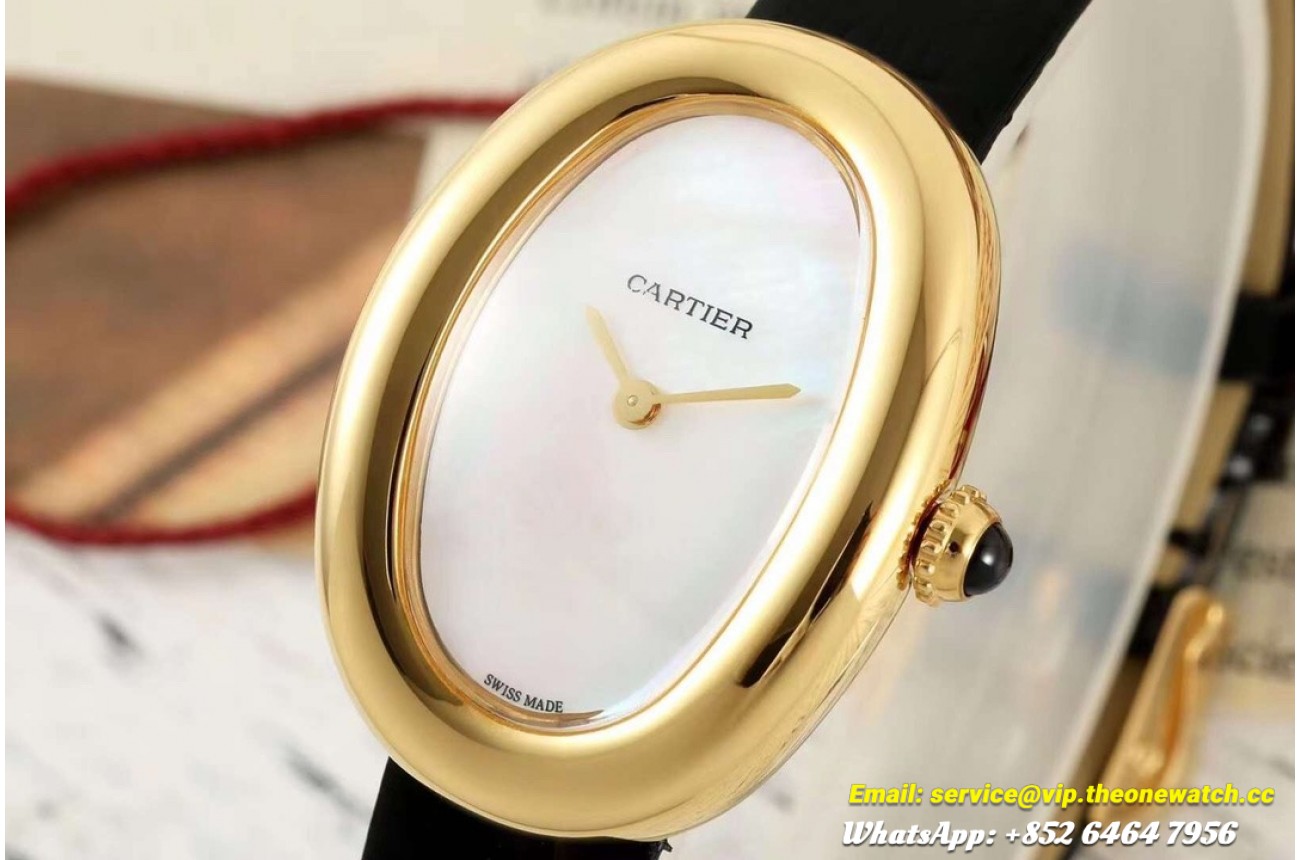 Baignoire Ladies 31mm YG/LE Mop Dial AF Quartz