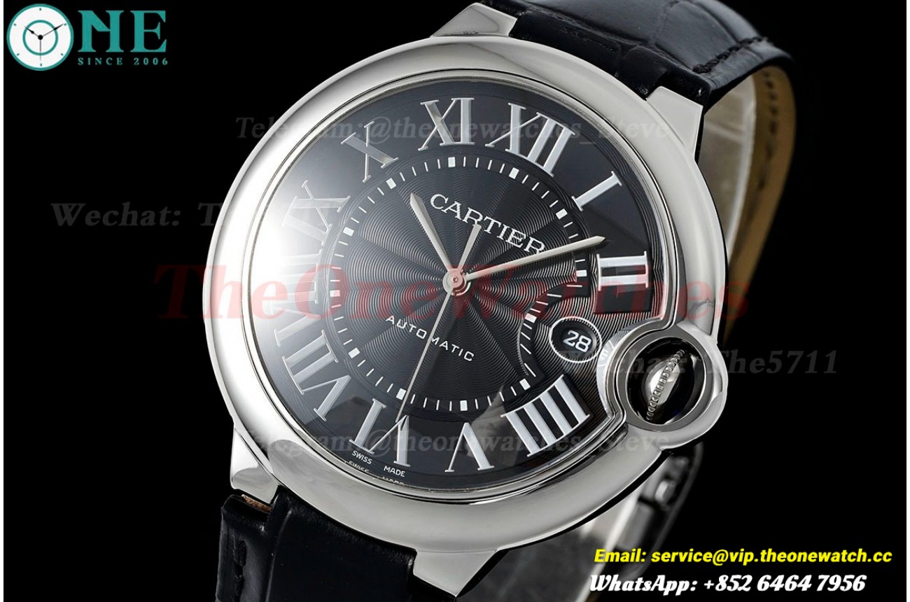 Ballon Bleu De Cartier 42mm SS/LE Black Dial AF A2824