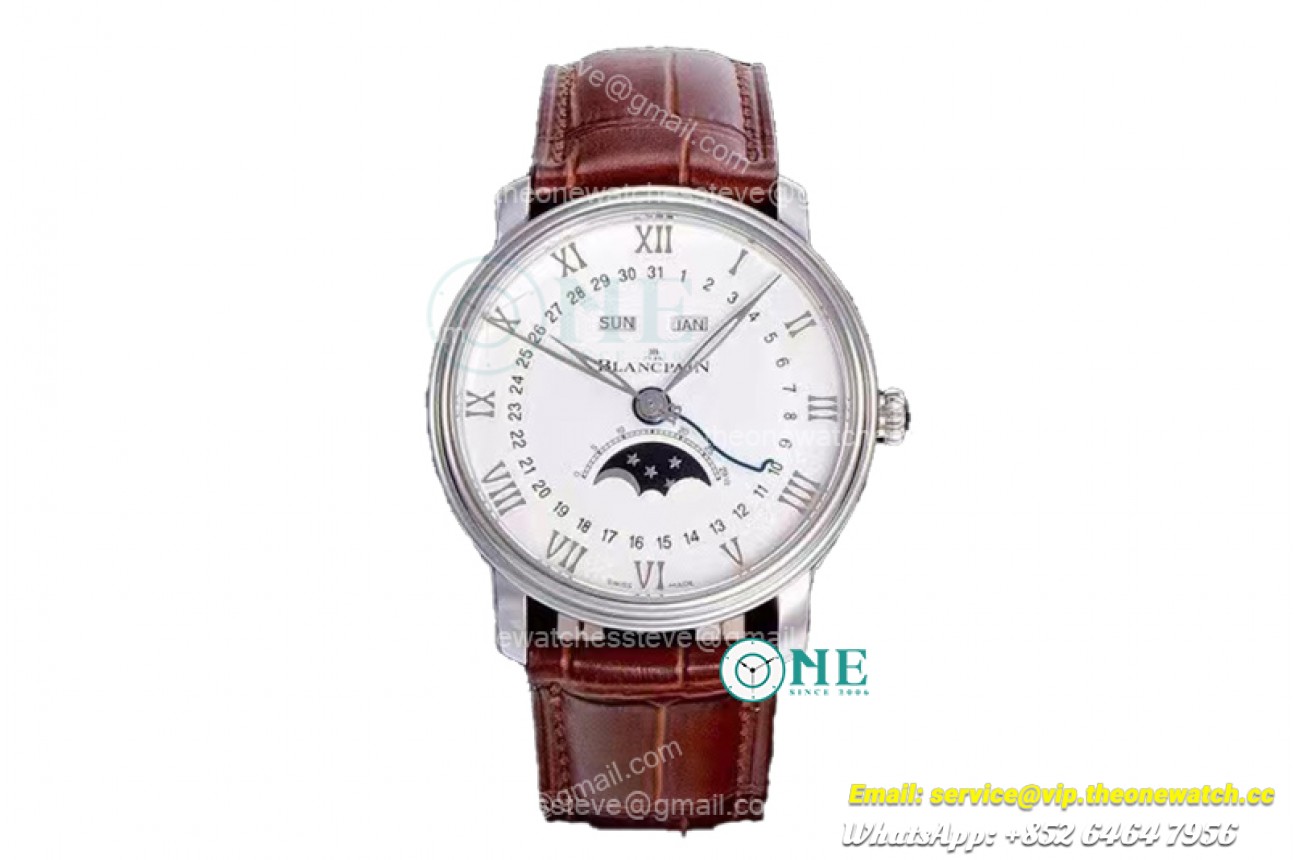 Villeret Complications SS/LE White OMF Miyota 9015 Mod