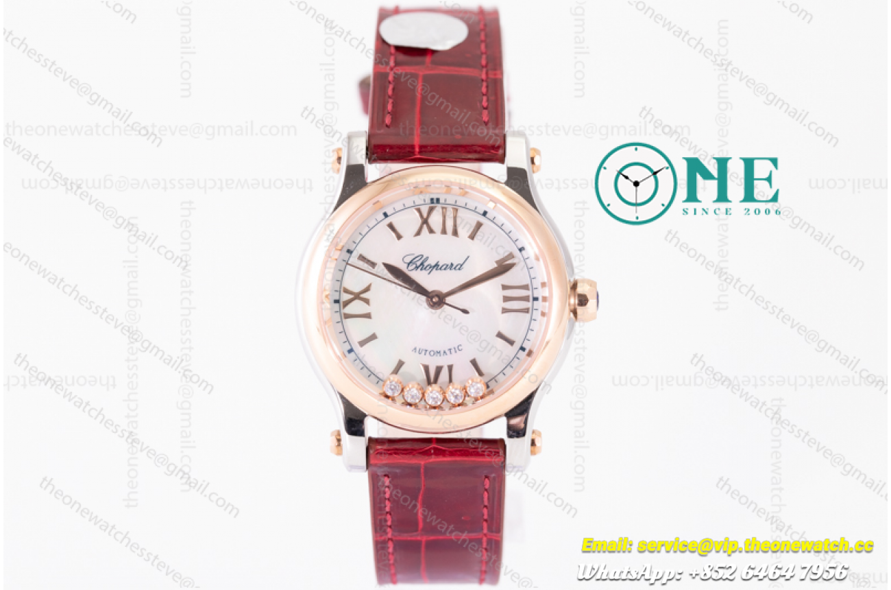 Chopard – Happy Sports 30mm RG/SS/LE White YF A2892
