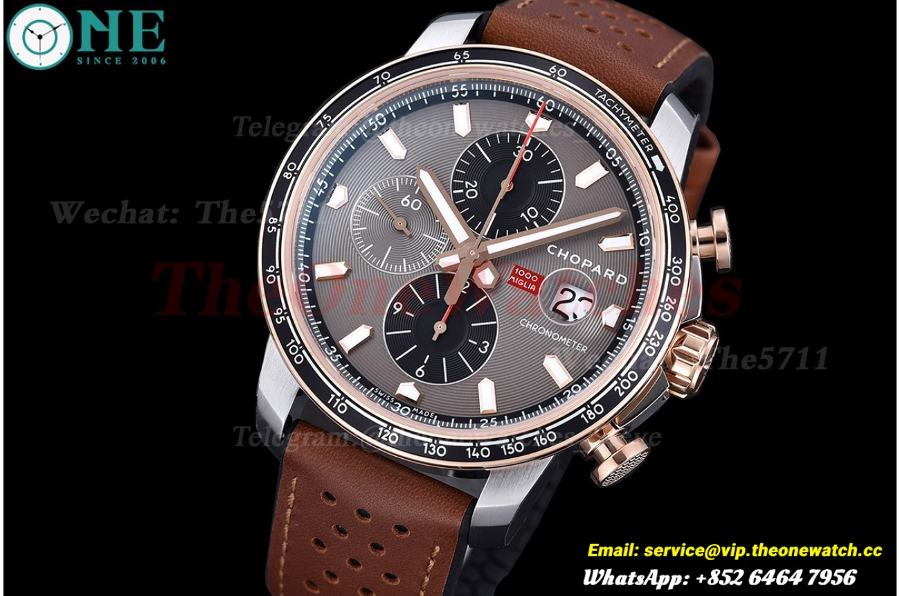 Mille Miglia Race 44mm SS/LE Grey Dial V7F A7750