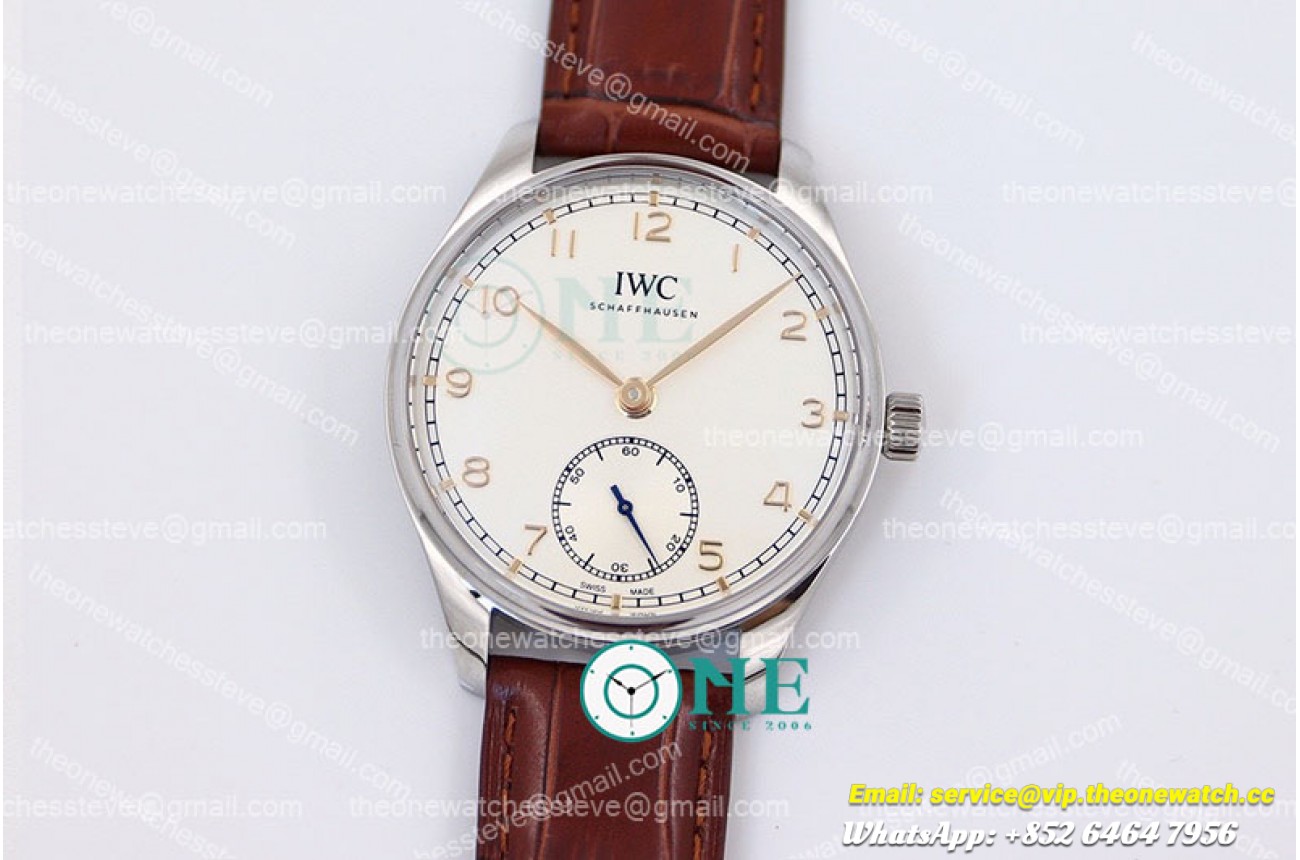 IWC - Portugieser SS/LE White/RG Num ZF A82200