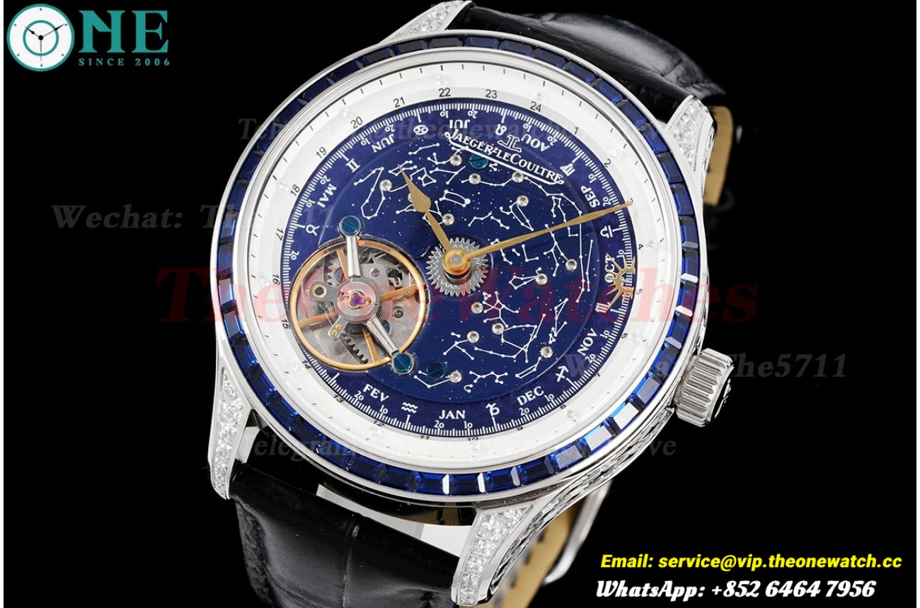 Master Grande Tradition Revolves Dial Blue Diam SS/LE RMSF Manual Movement