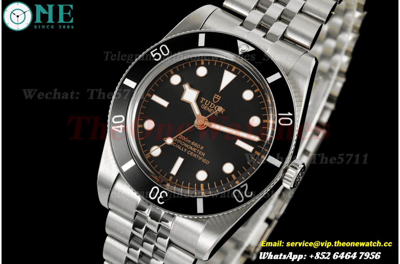 Black Bay Fifty Four 37mm SS/SS Black Dial ZF A2824